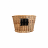 Classic Wicker Rear Bicycle Basket with Metal Mount-BJE-213-Eastek