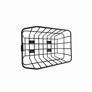 Black Wire Frame Rear Storage Basket for Bicycle-BJB-510-Eastek