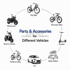 USB Rechargeable Bicycle Light Set Headlight & Taillight Set-BKM-084-Eastek