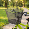 Portable Durable Steel Black Bicycle Front Basket-BJA-202-Eastek