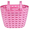 Pink Plastic Kids Bicycle Basket with Handlebar Mount BJG-002 Eastek