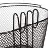 Portable Durable Steel Black Bicycle Front Basket-BJA-202-Eastek