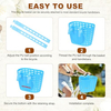 Adjustable Plastic Front Bicycle Basket with Handlebar Mount BJD-003 Eastek