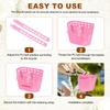 Adjustable Plastic Front Bicycle Basket with Handlebar Mount BJD-003 Eastek