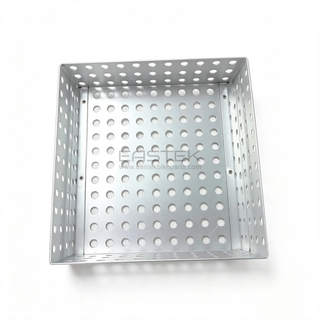 Perforated Plate Aluminum Bicycle Basket-BJH-506-Eastek