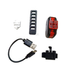 Compact Rechargeable Bicycle Tail Light with Adjustable Modes-BKM-085-Eastek