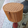 Oval Brown Rattan Look Metal Frame E-bike Basket-BJD-534-Eastek