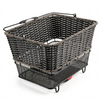 Rectangular Grey Brown Woven Metal Frame Bicycle Carry Basket-BJD-535-536-Eastek