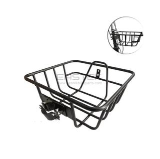 Aluminum Alloy Front Bicycle Basket with Fixed Mount Design BJB-004 Eastek