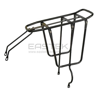 Black Steel Bicycle Rear Rack Cargo Carrier for Bikes BLB-012 Eastek