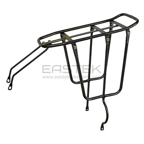 Black Steel Bicycle Rear Rack Cargo Carrier for Bikes BLB-012 Eastek