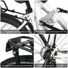 Aluminum Bicycle Rear Rack Cargo Carrier for Cycling BLA-008 Eastek