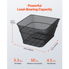 Waterproof Non Folding Rear Bicycle Basket with Cargo Net Cover BJB-400 Eastek