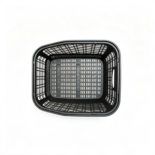 Sturdy Ventilated Plastic Basket for Bicycle Storage Carrying-BJD-523-Eastek