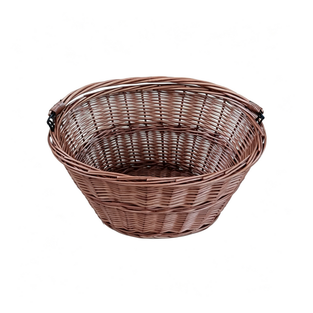 Large‑Size Woven Bicycle Front Basket-BJE-209-Eastek