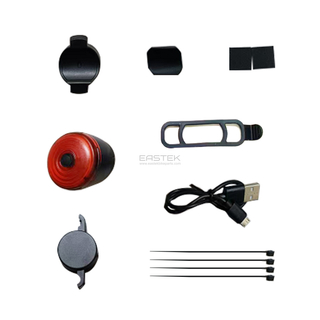 Smart Brake Sensor Bicycle Rear Safety Tail Light-BKM-086-Eastek