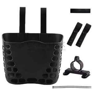 Plastic Handlebar Mount Bicycle Basket for Daily Cycling BJD-002 Eastek