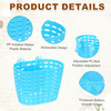 Adjustable Plastic Front Bicycle Basket with Handlebar Mount BJD-003 Eastek
