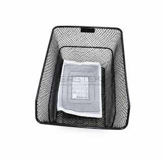Black Metal Rear Storage Basket for Bicycle-BJB-469-Eastek