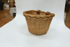 Oval Wicker Bicycle Basket with Leather Straps-BJE-202-Eastek