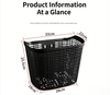 Thickened Plastic Front Bicycle Basket Universal Hanging Mount BJD-008 Eastek