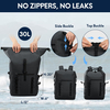 Bicycle Microfiber Synthetic Leather Dry Backpack Bag 30L TPU Lightweight-BJR-001-Eastek