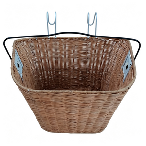 Woven Wicker Bicycle Front Storage Carry Basket-BJE-207-Eastek