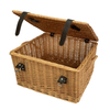 Lidded Wicker Bicycle Storage Basket-BJE-300-Eastek