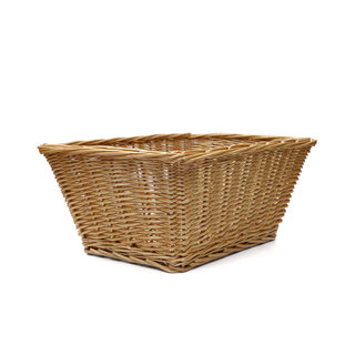 Rectangular Natural Wicker Bicycle Front Storage Basket-BJE-110-111-Eastek