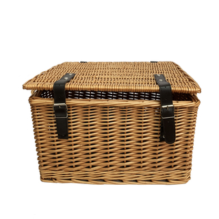 Lidded Wicker Bicycle Storage Basket-BJE-300-Eastek