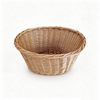 Oval Reddish-Brown Wicker Front Bicycle Storage Basket-BJE-107-Eastek