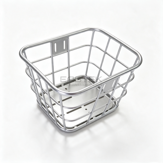 Aluminum Alloy Bicycle Basket With Mounting Hardware-BJH-505-Eastek