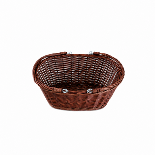 Oval & Compact Woven Bicycle Front Wicker Basket-BJE-208A/B/C-Eastek