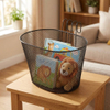 Portable Durable Steel Black Bicycle Front Basket-BJA-202-Eastek