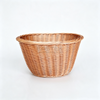 Oval Reddish-Brown Wicker Front Cycle Storage Basket-BJE-109-Eastek